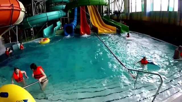 Аквапарк атолл - go pro видео посетителей