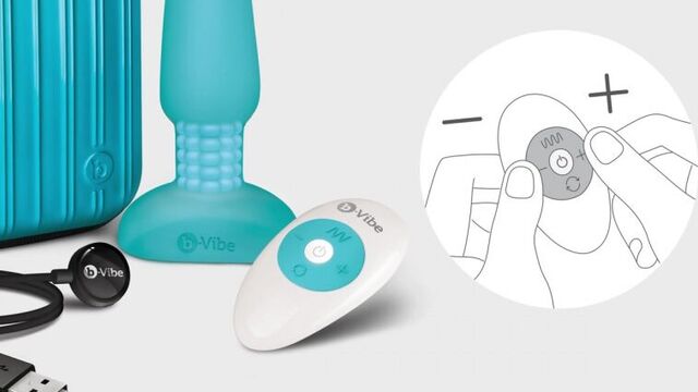Bvibe - rimming remote control plug