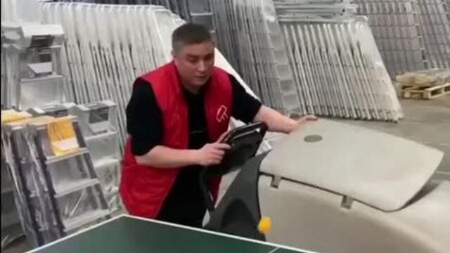 Теннис на строительном складе - проект « дача »