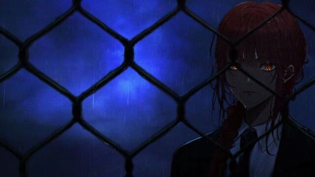 Макима под грозой - человек бензопила / makima under the storm - chainsaw man