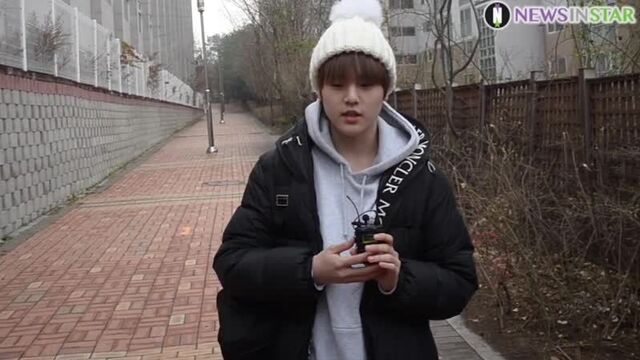 191210 nam dohyon (x1) @ interview on hanlim multi art school