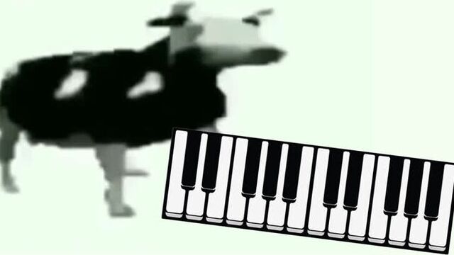 Польская корова, но на пианино (midi)