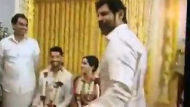Chiyaan vikram | manu & akshitha marriage video