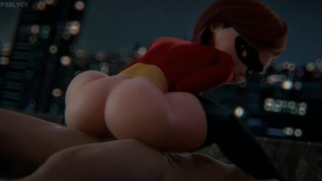 Disney incredibles elastigirl by fpsblyck [ sfm nsfw 3d r34 blender hentai porn rule34 ]
