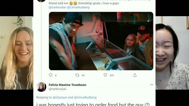 Felicia truedsson talking about #omarrudberg