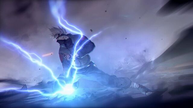 Chidori наруто - живые обои