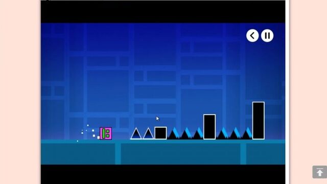 Игра геометрии дэш - прохождение. ссылка на игру под видео