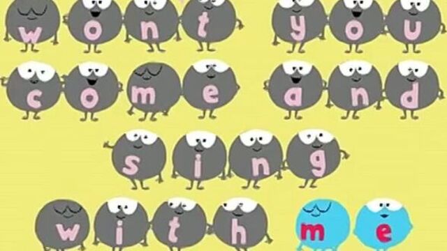 Песенка английский алфавит