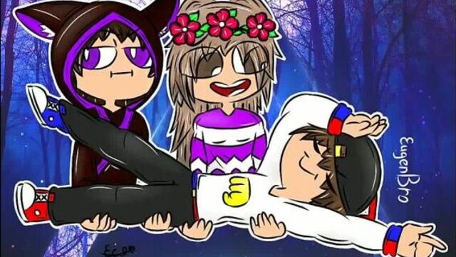 [видео с ютуберами minecraft] евген бро и ма песня попытка номер 5