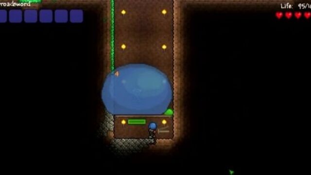 [xoxma4team] terraria 1.2.4.1 - король слизней (king slime)