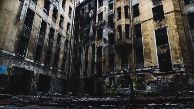 До мурашек: дом басевича - самая страшная заброшка питера