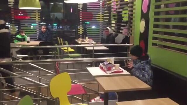 Саранск макдональдс, неадекват