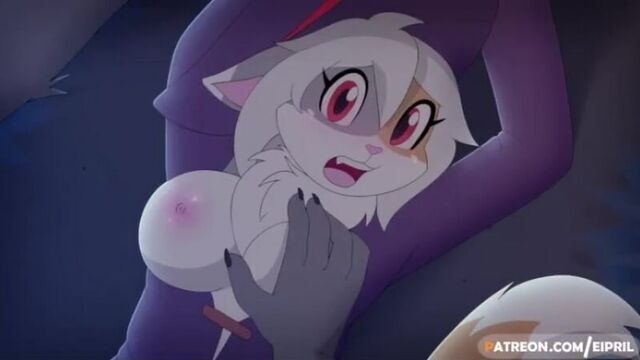 Фурри волк напал на красную шапочку