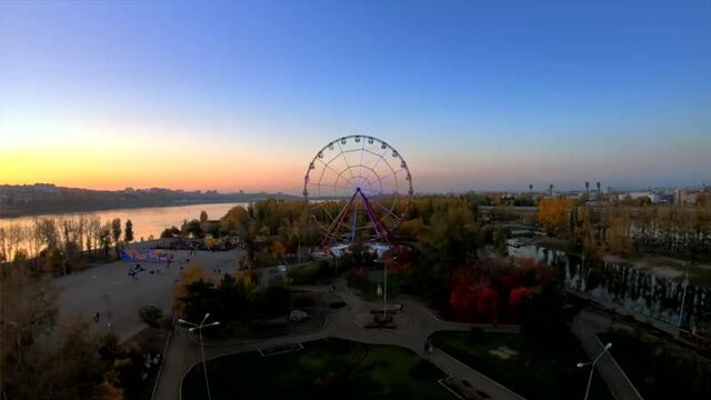Ferris wheel irkutsk (колесо обозрения иркутск)
