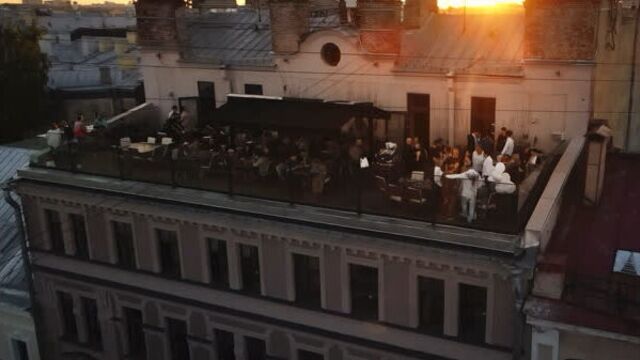 Dead poets rooftop
