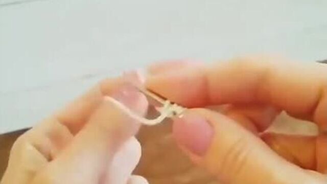 Набор петель спицами, который очень удобно использовать для резинки 2х2