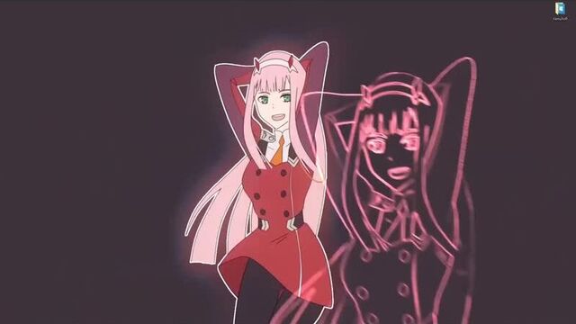 Zero two танцует - живые обои для wallpaper engine