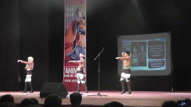 Reis, keylin, люминофор (оренбург) - жан кирштайн, эрен йегер, армин арлерт ("атака титанов")