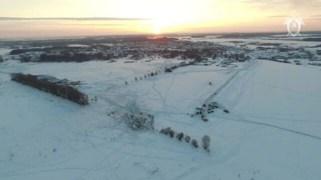 Осмотр следователями скр места крушения самолета ан -148 с применением квадрокоп