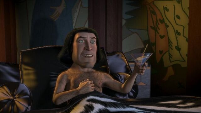 Шрек "лорд фаркуад: свет мой зеркальце покажи принцессу"