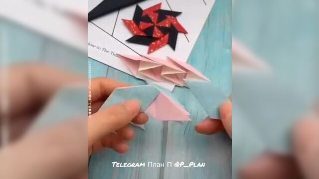 Сюрикен из бумаги