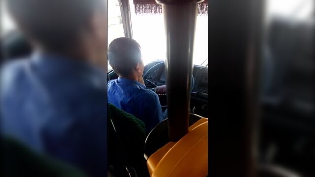 Автобус алматы, беззаконие за рулем