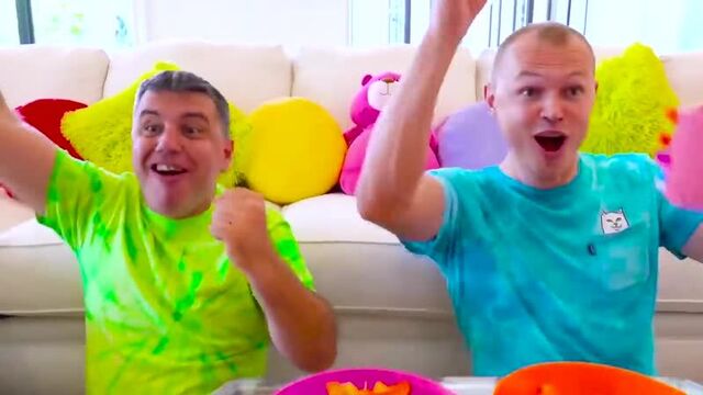 Мисс кэти и мистер макс в гостях у лайк настя и папы