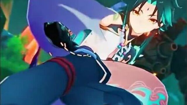 Genshin impact; venti + xiao + kaedehara kazuha edit