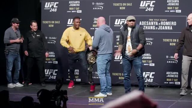 Израэль адесанья и йоэль ромеро устроили танцевальный батл.