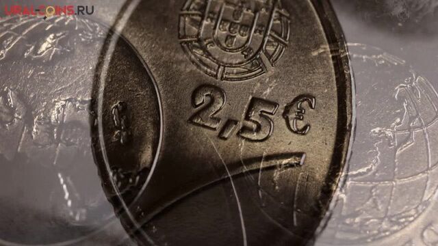 Португалия 2,5 евро 2008 год xxix летние олимпийские игры, пекин 2008