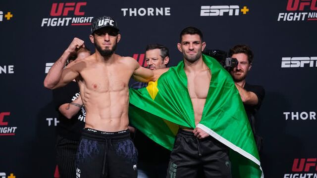 Ufc вегас 31: битвы взглядов