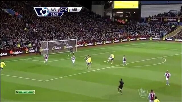 Астон вилла - арсенал (1:2) (13.01.2014) видео обзор