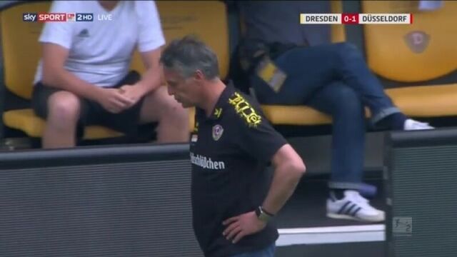 Динамо дрезден - фортуна дюссельдорф 1:2 (0:1) 28.04.2018