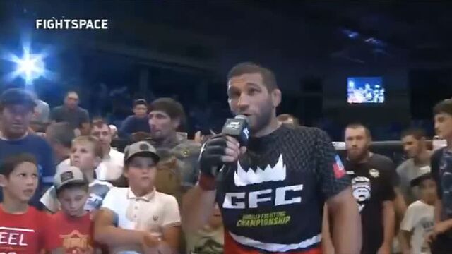 Шамиль завуров после боя на gfc 14