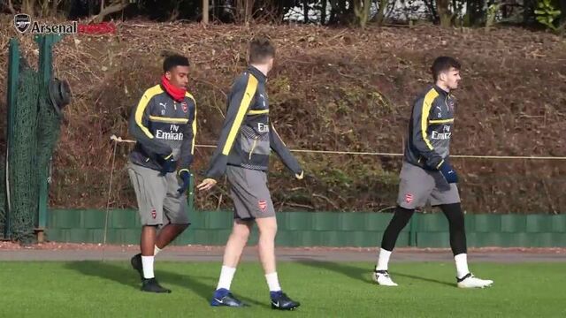 Алекс ивоби на тренировке