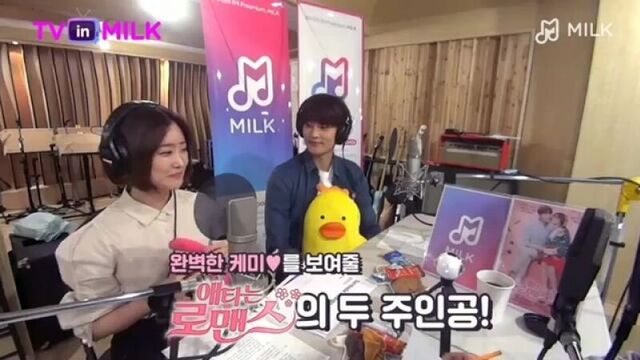 Актёры дорамы "мой тайный роман": сон хун и сон чжи ын посетили радио