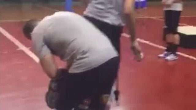 Наталья гончарова (волейбол) тренировка 