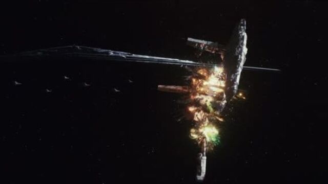 Звёздные войны 8. последние джедаи (2017) - уничтожение медицинского фрегата сопротивления