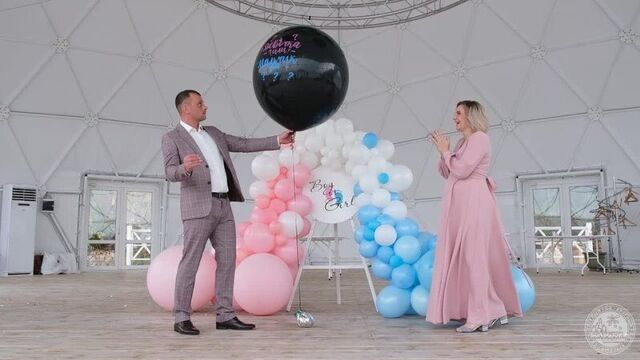 Гендер пати, оформление на определение пола ребенка