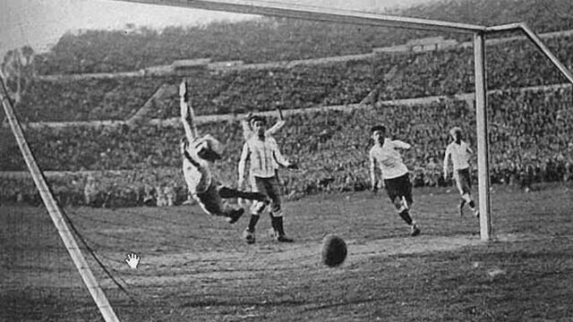 Уругвай - аргентина - финал первого чемпионат мира по футболу 1930 года в уругвае