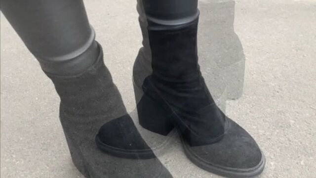 Ботильоны чулки