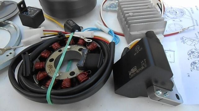 Бсз,электронное зажигание,штатное заводское зажигание " vape " [ вапе - вейп ] ява/jawa 6v, 634, 360, старушка made in чехия