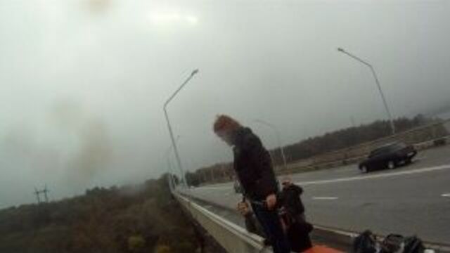 Прыжки с арочного моста в запорожье (rope jumping) - 22 октября 2011