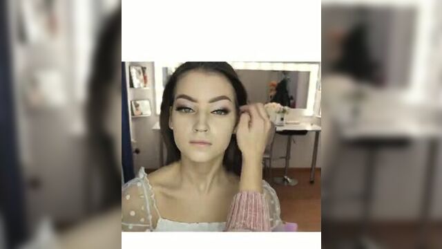 Нежный свадебный образ. свадебный макияж