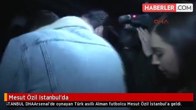 Amine gülşe ile mesut özil i̇stanbul'da