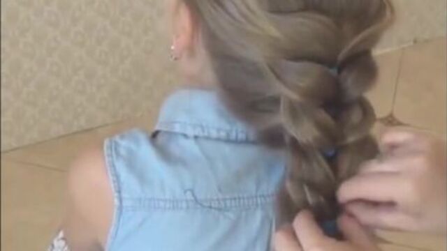 Прически в школу за 5 минут ☺ vk.com/luckycraft – подпишись!