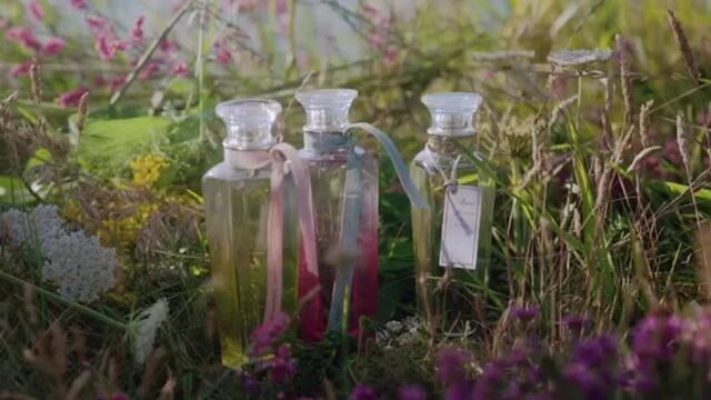 Мария педраса в рекламном ролике для «adolfo dominguez parfums».