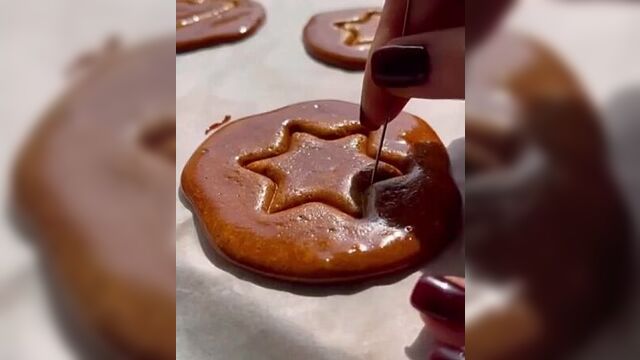 Сахарные соты из сериала «игра в кальмара»