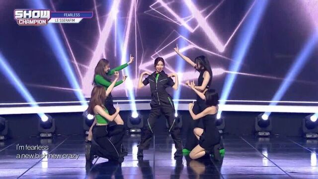 Le sserafim - fearless @ show champion 220601