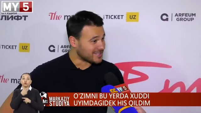 07.03.19. ташкент. markaziy studiya (11.03.19.) emin toshkentda. mening yurtim my5 tv